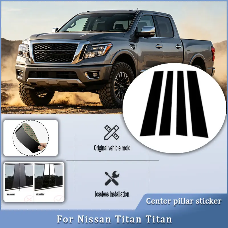 For Nissan Titan Titan Crew Cab Car Pillar Door and Window Decoration Modified Black Center Pillar Patch
For Nissan Titan Titan Crew Cab Car Pillar Door and Window Decoration Modified Black Center Pillar Patch