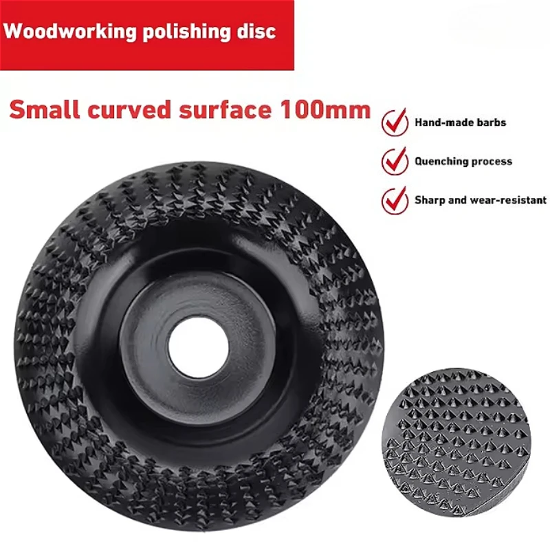 4 Inch Round Wood Angle Grinding Wheel Abrasive Disc Angle Grinder Carbide Coating 22mm Bore Shaping Sanding Carving Rotary Tool
4 Inch Round Wood Angle Grinding Wheel Abrasive Disc Angle Grinder Carbide Coating 22mm Bore Shaping Sanding Carving Rotary Tool