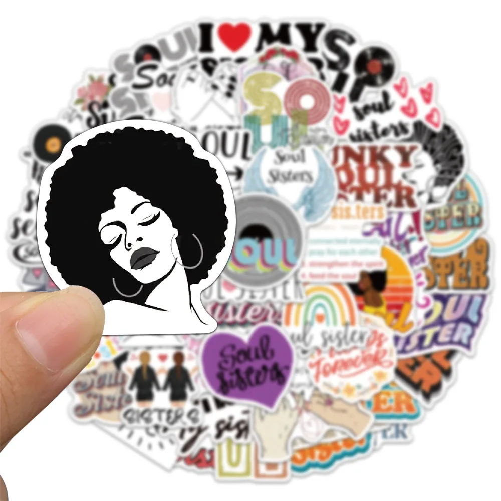 50 шт. наклейки Soul Sister, изысканные материалы для ручного счета, чехлы для телефонов, чемоданы для ноутбуков, чашки для воды, водонепроницаемые наклейки
50 шт. наклейки Soul Sister, изысканные материалы для ручного счета, чехлы для телефонов, чемоданы для ноутбуков, чашки для воды, водонепроницаемые наклейки