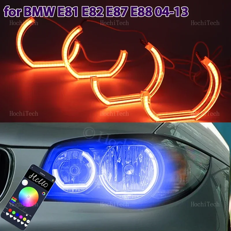 for BMW 1 Series E81 E82 E87 E88 Halogen Headlight 2004-2013 DTM RGB App control LED Angel Eyes Ring Lamp Car Running Light DRL
for BMW 1 Series E81 E82 E87 E88 Halogen Headlight 2004-2013 DTM RGB App control LED Angel Eyes Ring Lamp Car Running Light DRL