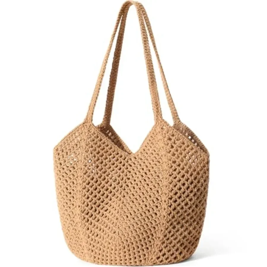 Tavaleu Crochet Tote Beach Bags for Women, Mesh Beach Tote Knit Bag, Summer Vacation Aesthetic Boho Hobo Shoulder Bag
Tavaleu Crochet Tote Beach Bags for Women, Mesh Beach Tote Knit Bag, Summer Vacation Aesthetic Boho Hobo Shoulder Bag