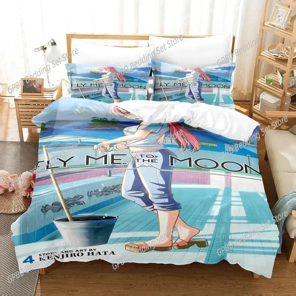 Anime TONIKAWA Over The Moon For You 3D NEW Duvet Cover Pillowcase Bedding Set Adult Boy Girl Bedroom Decoration Single Double
Anime TONIKAWA Over The Moon For You 3D NEW Duvet Cover Pillowcase Bedding Set Adult Boy Girl Bedroom Decoration Single Double
