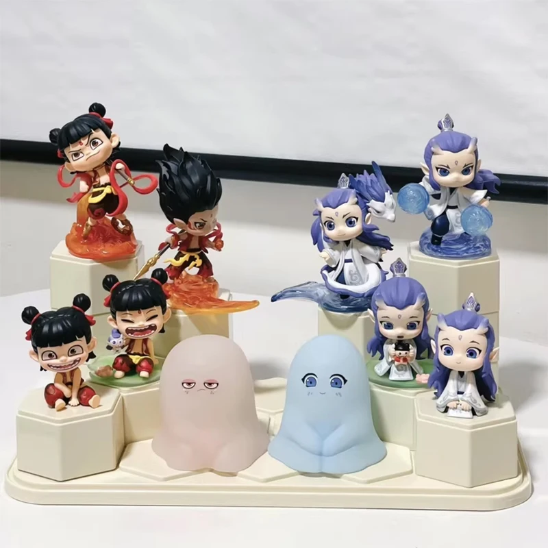 Popmart Nezha Natural Fetters Series Surprise Blind Box Lovable Creative Doll Creative Desktop Car Ornaments Mysterious Gift Box 
Popmart Nezha Natural Fetters Series Surprise Blind Box Lovable Creative Doll Creative Desktop Car Ornaments Mysterious Gift Box