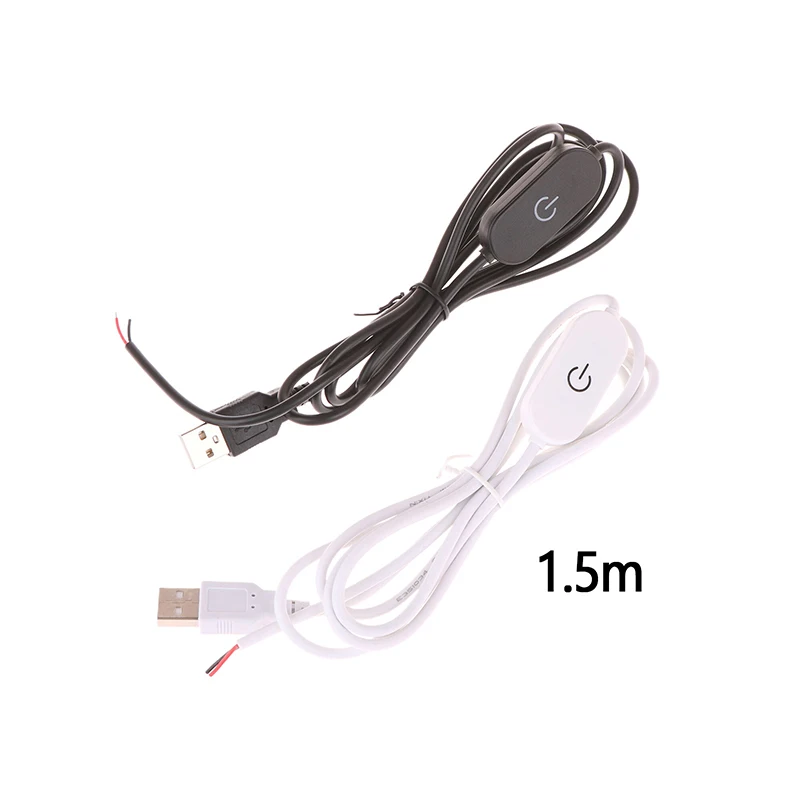 Кабель USB 2.0A 5В с сенсорным диммером, 1.5м, 2-проводной выход, контроллер диммера 5-100%
Кабель USB 2.0A 5В с сенсорным диммером, 1.5м, 2-проводной выход, контроллер диммера 5-100%