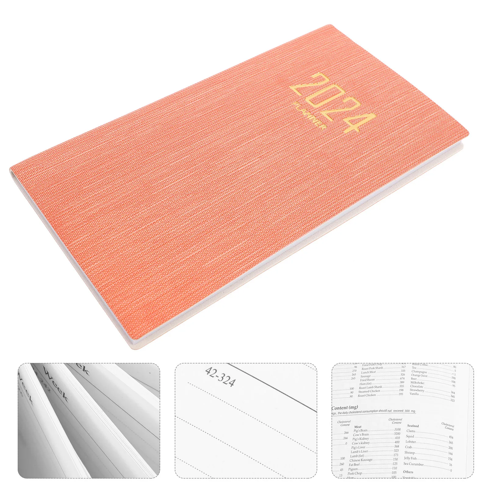 English Schedule Notebook Planner 2024 Academic Diary Daily Organizer Portable Writing Book for Students Office Workers Teachers
English Schedule Notebook Planner 2024 Academic Diary Daily Organizer Portable Writing Book for Students Office Workers Teachers