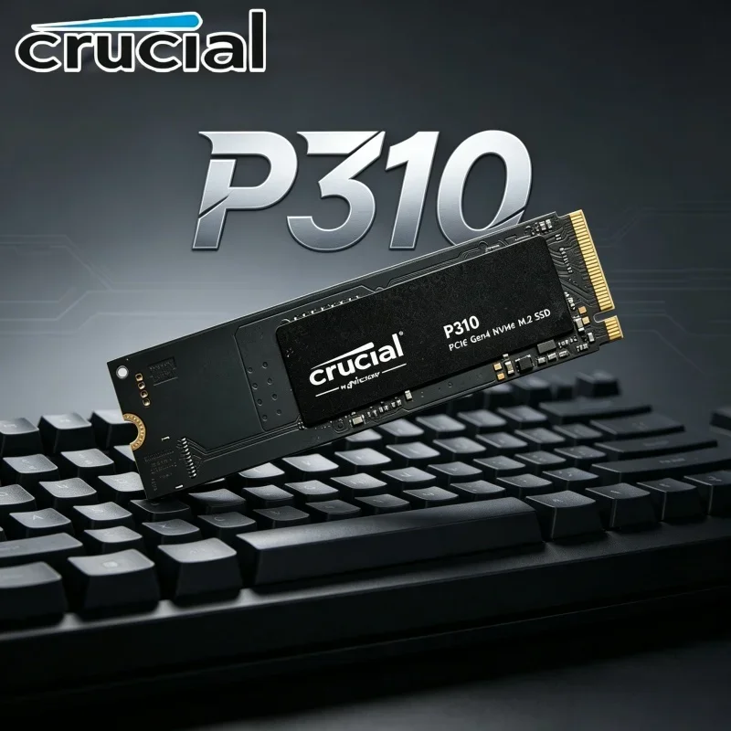 OEM Pack Crucial P310 NVMe PCIe4.0 M.2 SSD 1TB 2TB Read Up To 7100MB/s 3D NAND Flash Gaming Hard Drive For Notebook Desktop
OEM Pack Crucial P310 NVMe PCIe4.0 M.2 SSD 1TB 2TB Read Up To 7100MB/s 3D NAND Flash Gaming Hard Drive For Notebook Desktop