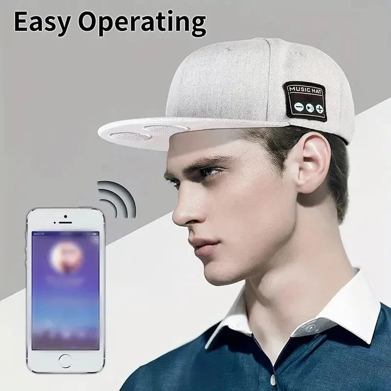 Fashion Bluetooth 5.0 Headphones Headset Baseball Cap Wireless Summer Hats With Stereo Earphone Mic Outdoor Hands-free Earbuds
Fashion Bluetooth 5.0 Headphones Headset Baseball Cap Wireless Summer Hats With Stereo Earphone Mic Outdoor Hands-free Earbuds