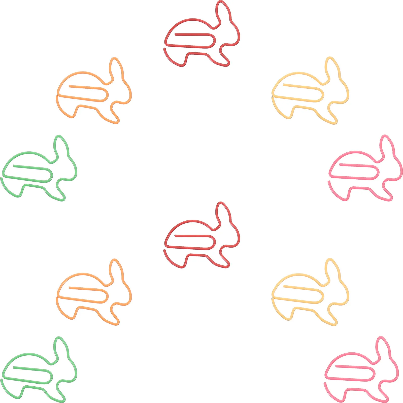 20Pcs Rabbit Shaped Metal Paper Clips Creative Photo Note Document Book Clip Bookmark Organizer Sturdy Reusable Office Supply
20Pcs Rabbit Shaped Metal Paper Clips Creative Photo Note Document Book Clip Bookmark Organizer Sturdy Reusable Office Supply