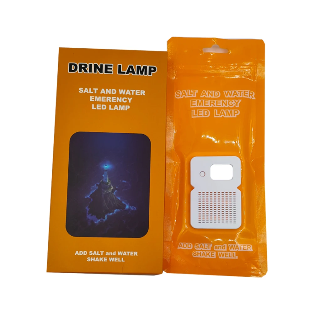 Salt Water Emergency Lamp 50LM Portable LED Energy Saving Lamp Waterproof Reusable Travel Supplies for Car Outdoor Beach
Salt Water Emergency Lamp 50LM Portable LED Energy Saving Lamp Waterproof Reusable Travel Supplies for Car Outdoor Beach