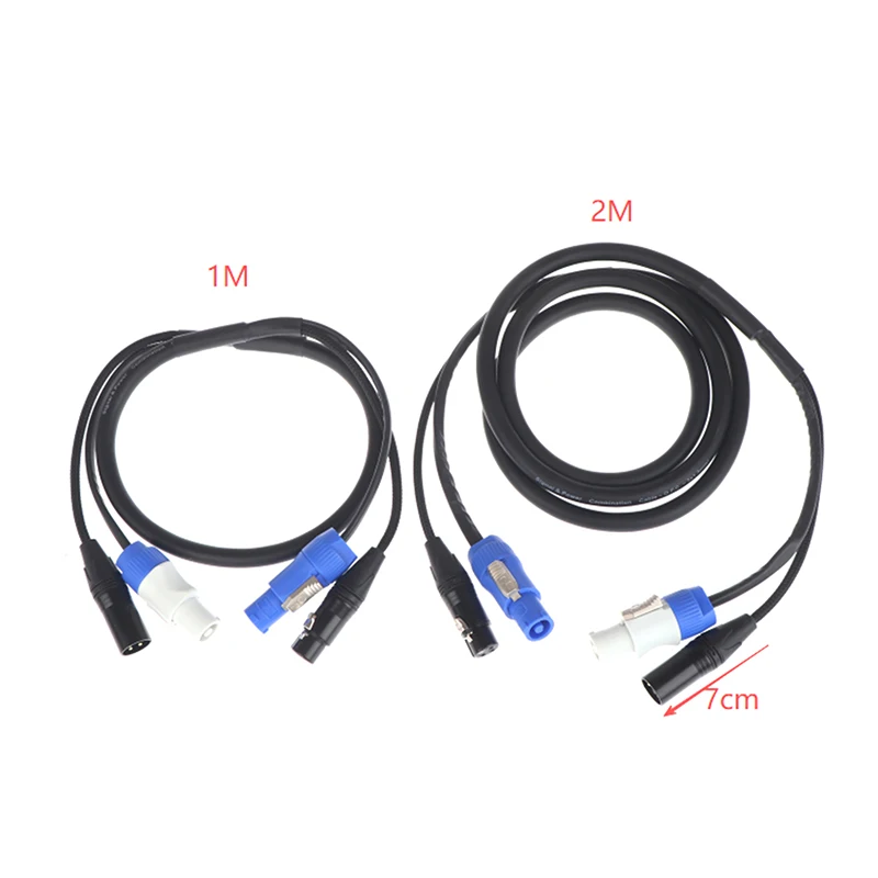 Комбинированный соединительный кабель Powercon DMX512, 1 м/2 м, 3-контактный комбинированный кабель XLR и Power Con для освещения сцены, перемещения головки
Комбинированный соединительный кабель Powercon DMX512, 1 м/2 м, 3-контактный комбинированный кабель XLR и Power Con для освещения сцены, перемещения головки