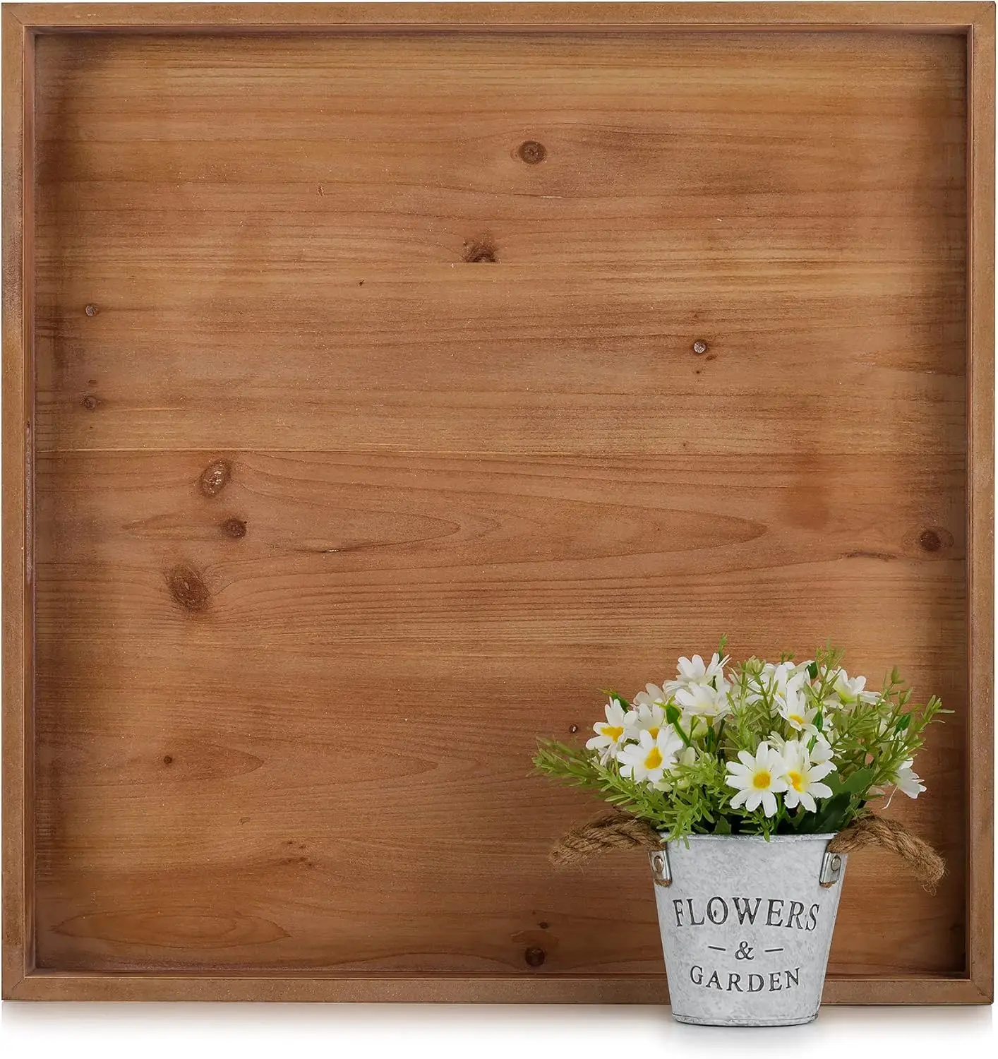 Большой квадратный поднос-оттоманка с ручками, деревянный декоративный поднос в деревенском стиле для гостиной, коричневый
Большой квадратный поднос-оттоманка с ручками, деревянный декоративный поднос в деревенском стиле для гостиной, коричневый