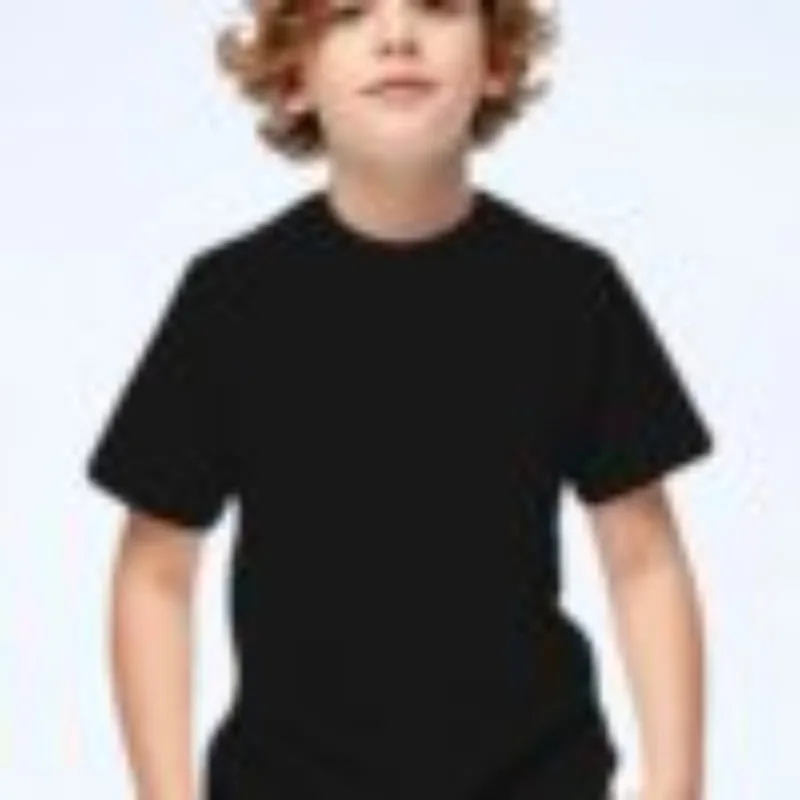 Children's short-sleeve cotton t-shirts for boys and girls, plain undershirts for summer
Children's short-sleeve cotton t-shirts for boys and girls, plain undershirts for summer