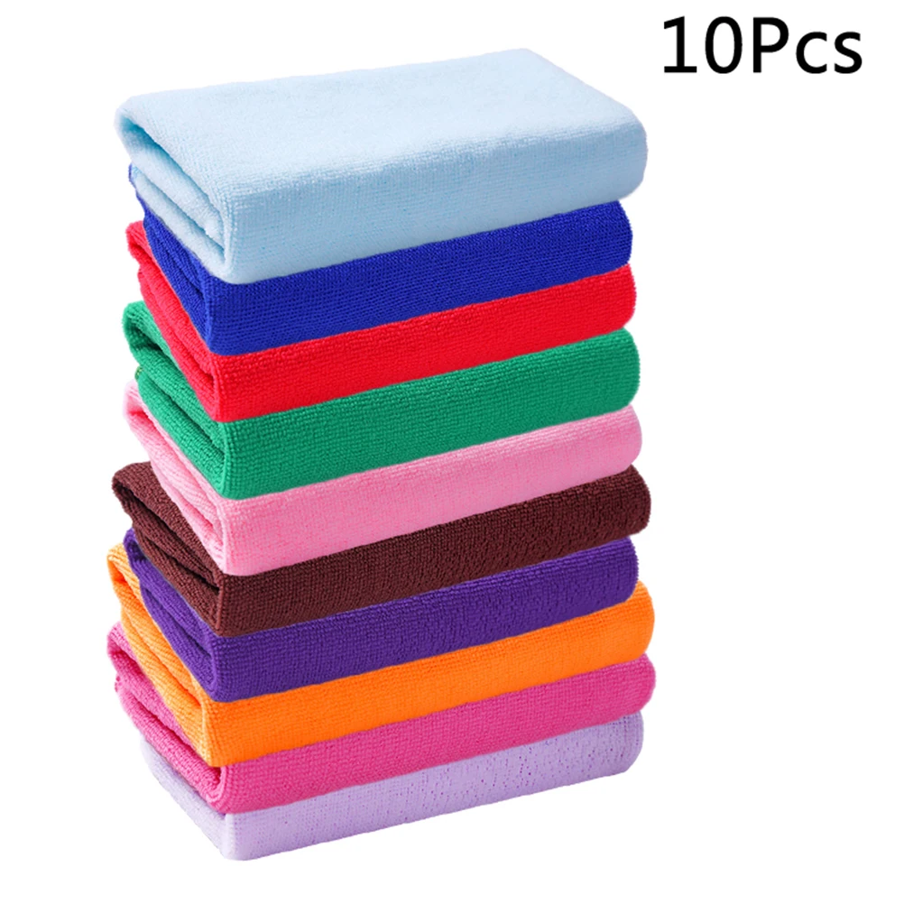 10 Pcs Small Towels Polyester Quick Dry Absorbent Ideal Barber Shop Home Body Cloth Cleaning Accessories
10 Pcs Small Towels Polyester Quick Dry Absorbent Ideal Barber Shop Home Body Cloth Cleaning Accessories