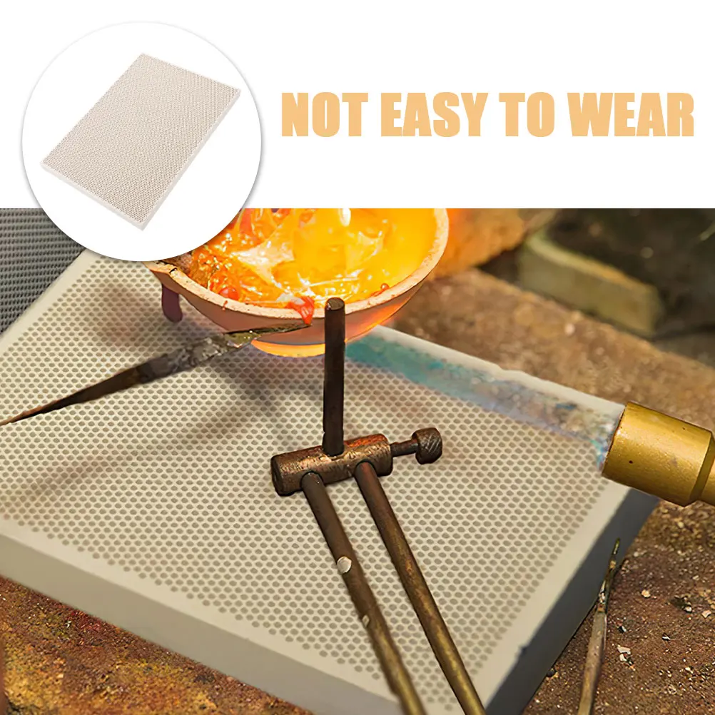 Professional Jewelry Making Soldering Honeycomb Board FourSquare Fire Brick High Temp Resistant For Precious Metals Workbench
Professional Jewelry Making Soldering Honeycomb Board FourSquare Fire Brick High Temp Resistant For Precious Metals Workbench