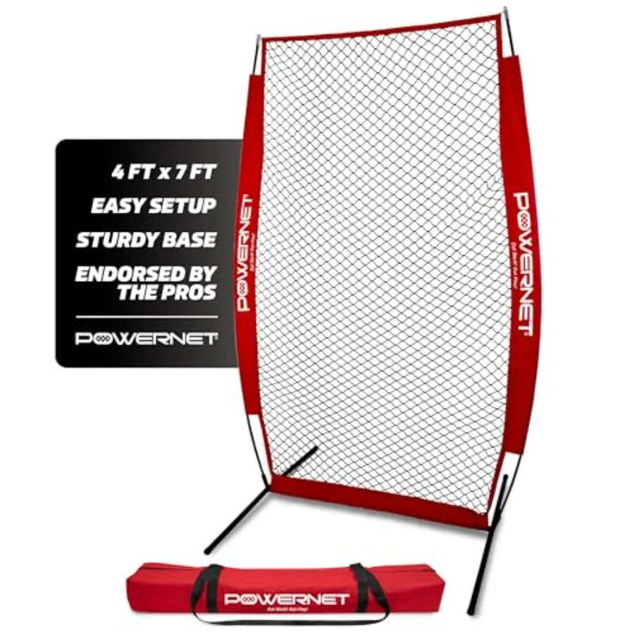 Baseball Training Equipment Baseball Net, Portable Softball Batting Practice Pitching Screen, 7-FT I-Screen or A-Frame Pitching
Baseball Training Equipment Baseball Net, Portable Softball Batting Practice Pitching Screen, 7-FT I-Screen or A-Frame Pitching