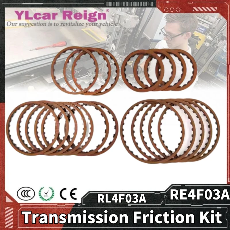 RE4F03A RL4F03A RE4F03B Automatic Transmission Friction Plates Discs Repair Rebuild Kit For Nissan Bluebird Car Accessories
RE4F03A RL4F03A RE4F03B Automatic Transmission Friction Plates Discs Repair Rebuild Kit For Nissan Bluebird Car Accessories