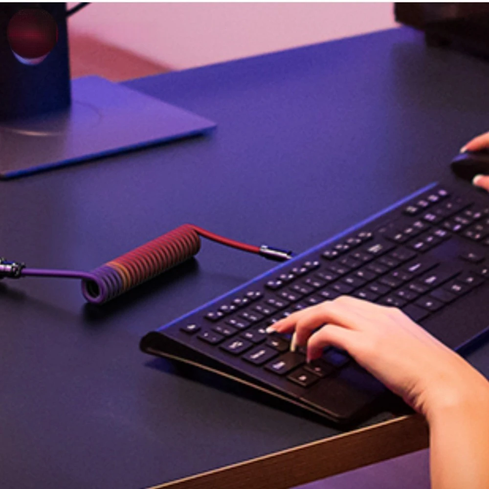 Customized braided aerial plug cable Type-c keyboard cable 8k magnetic axis Mass production 8K aerial plug keyboard cable
Customized braided aerial plug cable Type-c keyboard cable 8k magnetic axis Mass production 8K aerial plug keyboard cable