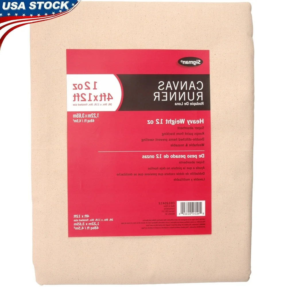 12-унций сверхвесная ткань для падения на холсте, многоразовая защита от пыли, спрей для краски, очистка, подрядки, живопись, HVAC, рабочая площадка
12-унций сверхвесная ткань для падения на холсте, многоразовая защита от пыли, спрей для краски, очистка, подрядки, живопись, HVAC, рабочая площадка