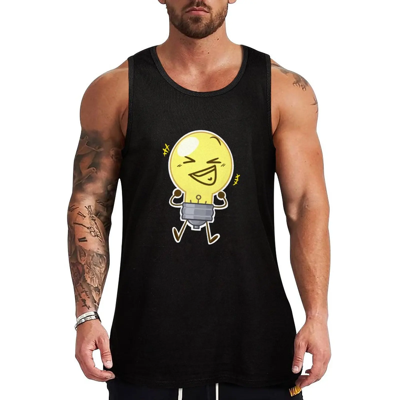 Lightbulb Inanimate Insanity Tank Top Men's fitness t-shirt training weight vest Men's clothes bodybuilding men
Lightbulb Inanimate Insanity Tank Top Men's fitness t-shirt training weight vest Men's clothes bodybuilding men