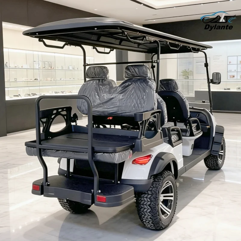Latest Model Lithium Battery Compact 4+2 Seat Electric Golf Cart Hunting Multi-Purpose Four-Wheeler Suitable For Golf Clubs
Latest Model Lithium Battery Compact 4+2 Seat Electric Golf Cart Hunting Multi-Purpose Four-Wheeler Suitable For Golf Clubs