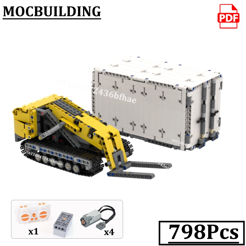 RC Forklift Blocks Remote Controlled Tipper Car Container MOCBUILDING Bricks Technology Engineering Truck Construction Toys
RC Forklift Blocks Remote Controlled Tipper Car Container MOCBUILDING Bricks Technology Engineering Truck Construction Toys