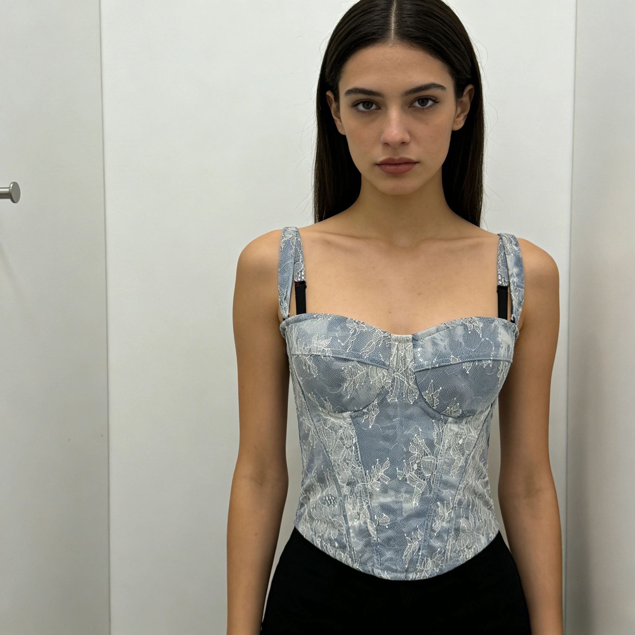 Новая ретро-блузка-бюстье из денима с вышивкой и кружевом, утягивающая фигуру, с косточками, для женщин
Новая ретро-блузка-бюстье из денима с вышивкой и кружевом, утягивающая фигуру, с косточками, для женщин