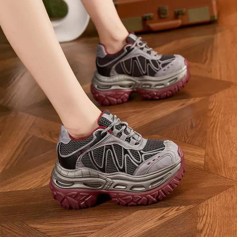 Leather Thick Bottom Dad Shoes Women's Casual Shoes Inner Heightening Small Size Women's Shoes Fashionable All-Match
Leather Thick Bottom Dad Shoes Women's Casual Shoes Inner Heightening Small Size Women's Shoes Fashionable All-Match