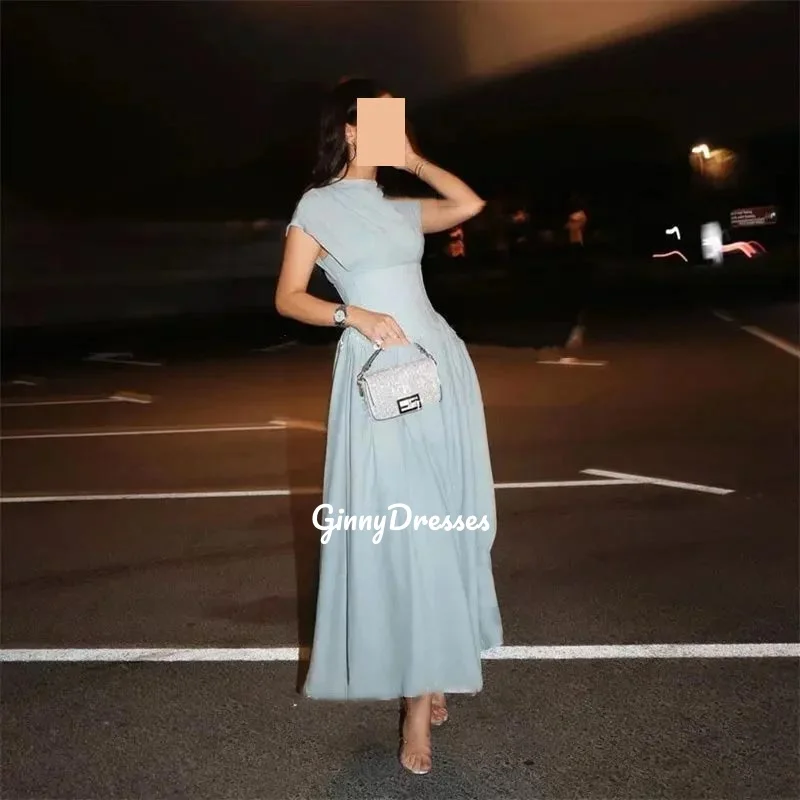 Customized Scoop Neckline Luxury Evening Dresses 2025 Ruffle Floor-Length Sleeveless Elegant And Pretty Women'S Dresses Zipper
Customized Scoop Neckline Luxury Evening Dresses 2025 Ruffle Floor-Length Sleeveless Elegant And Pretty Women'S Dresses Zipper