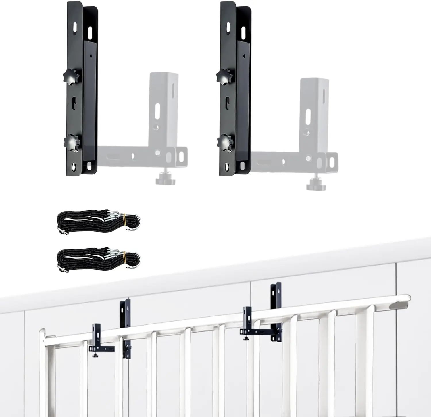300LBS Side Mount Trailer Ladder Rack 2 Racks Heavy Duty Steel Ladder Racks Fit for Open And Enclosed Trailer Side Wall
300LBS Side Mount Trailer Ladder Rack 2 Racks Heavy Duty Steel Ladder Racks Fit for Open And Enclosed Trailer Side Wall