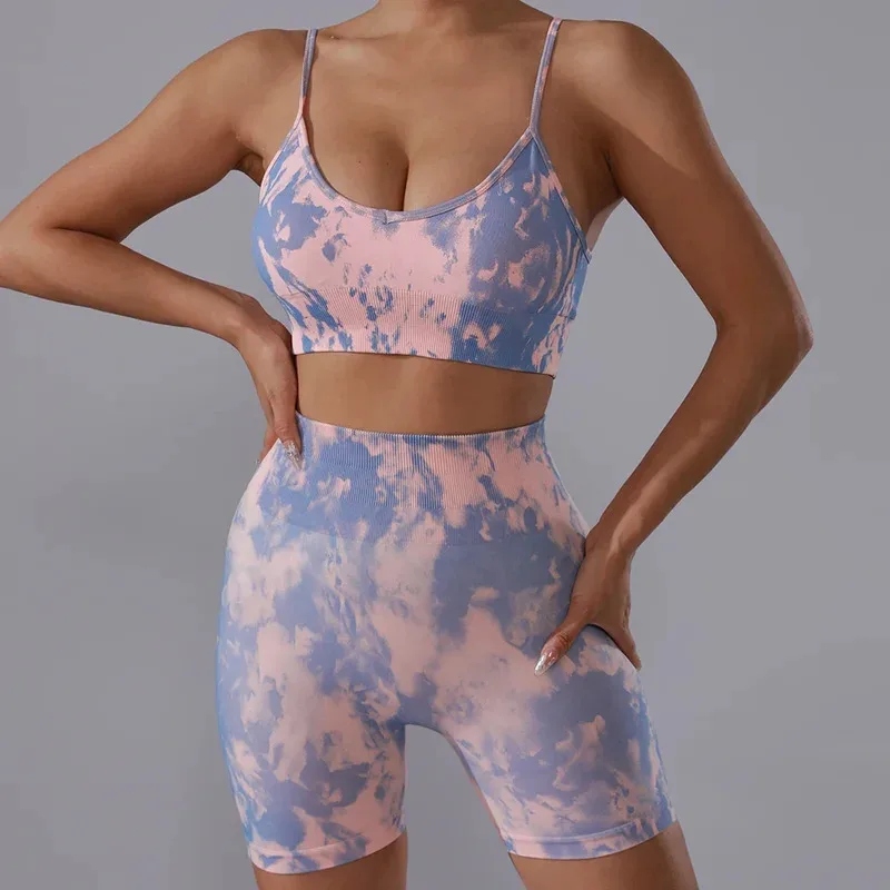 Women's Tracksuit Gym Yoga 2pc set Sports top Push up Camisole without Frame Bra Seamless Sports Tights Shorts Fitness Gym Set
Women's Tracksuit Gym Yoga 2pc set Sports top Push up Camisole without Frame Bra Seamless Sports Tights Shorts Fitness Gym Set
