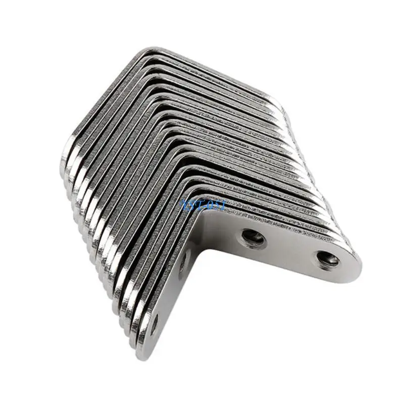 E15A 10pcs Stainless Steel Corner Brace with Screws L Brackets Furniture Fixation Brackets for Enhances Furniture Stability
E15A 10pcs Stainless Steel Corner Brace with Screws L Brackets Furniture Fixation Brackets for Enhances Furniture Stability
