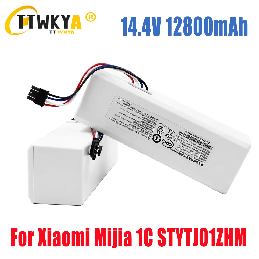 Оригинальная батарея для робота-пылесоса Xiaomi Mijia 1C STYTJ01ZHM, аксессуары для робота-пылесоса, 12800 мАч
Оригинальная батарея для робота-пылесоса Xiaomi Mijia 1C STYTJ01ZHM, аксессуары для робота-пылесоса, 12800 мАч