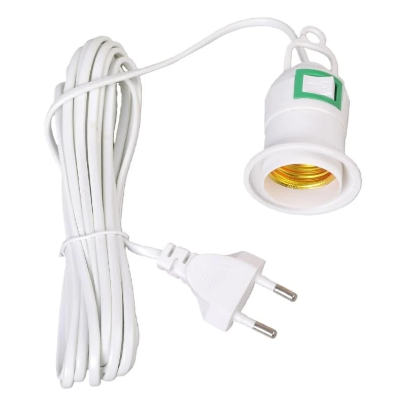 E27 Screw Socket Pendant Light Holder Hanging Indoor Plant Light Stand
E27 Screw Socket Pendant Light Holder Hanging Indoor Plant Light Stand