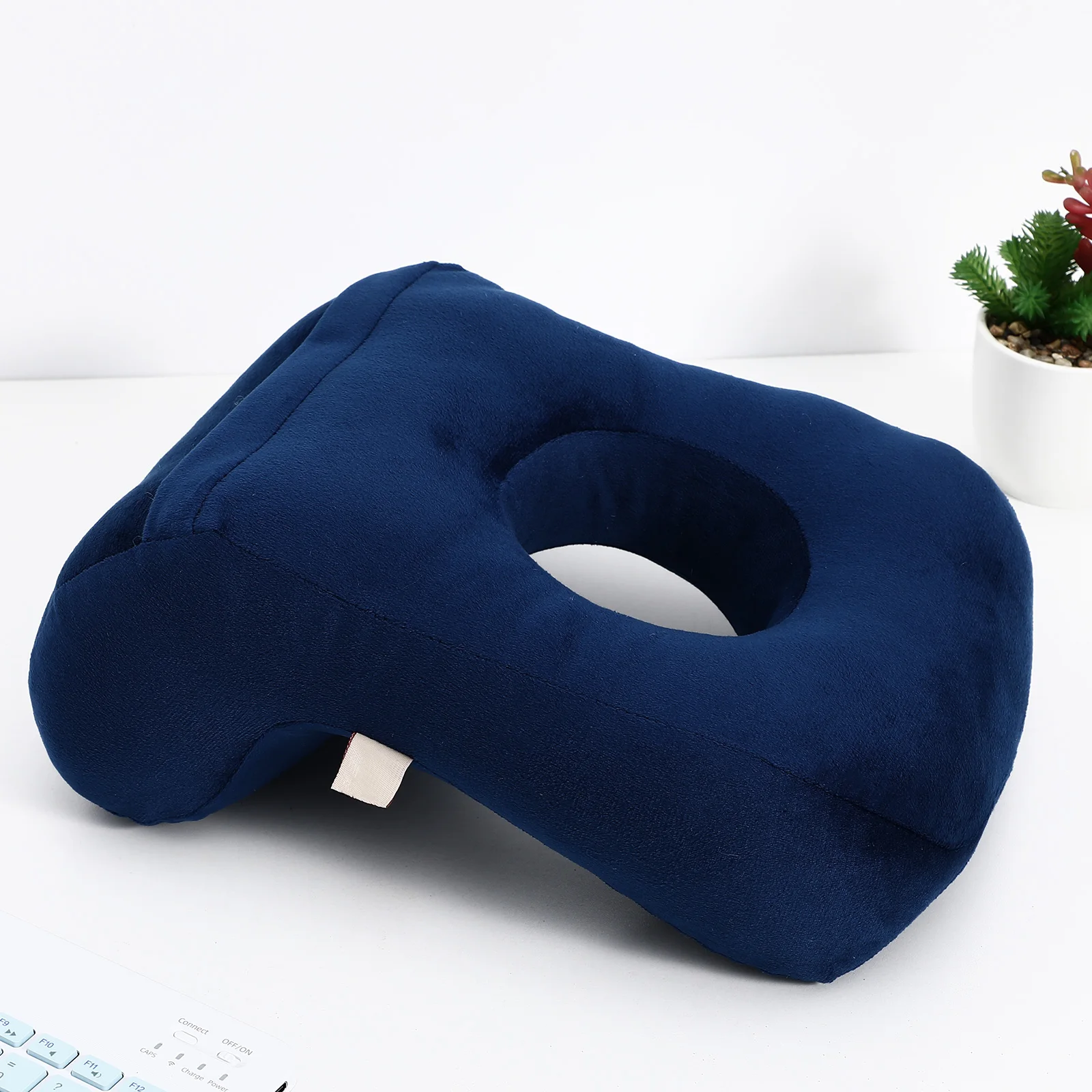 Nap Pillow for Desk Face Down Office Pillow with Arm Hole Breathable Ergonomic Design for Power Naps Travel School
Nap Pillow for Desk Face Down Office Pillow with Arm Hole Breathable Ergonomic Design for Power Naps Travel School