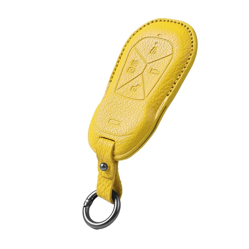 Premium Sheep Leather Key Cover Case for Xpeng G9 / P7 / G6 / P5 / G3 / MONA M03 (2024) - Protective Key Fob Shell Keychain
Premium Sheep Leather Key Cover Case for Xpeng G9 / P7 / G6 / P5 / G3 / MONA M03 (2024) - Protective Key Fob Shell Keychain