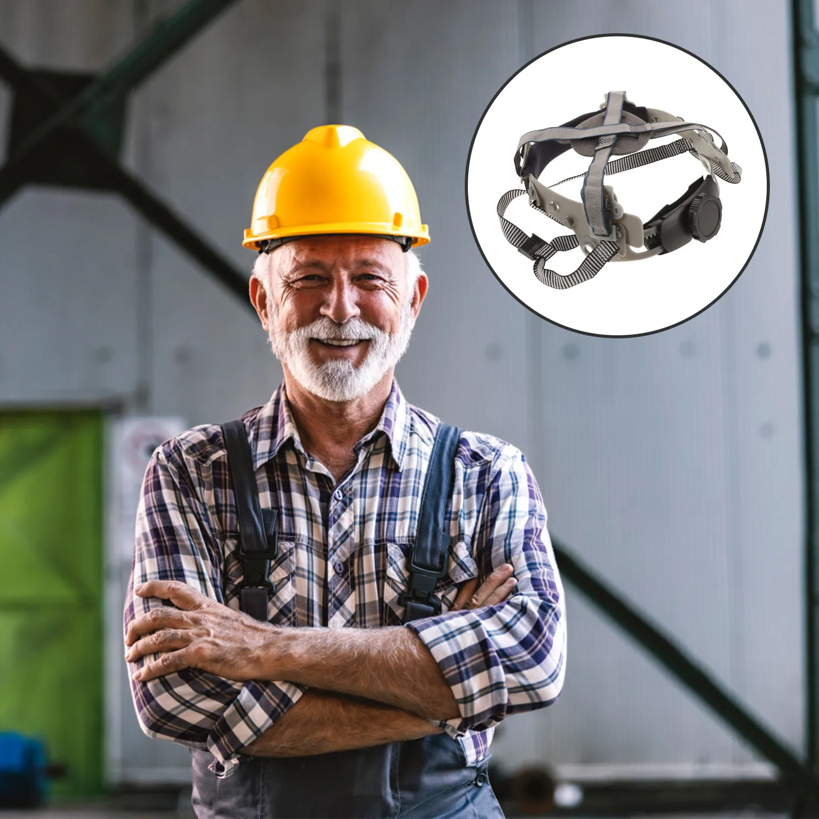 Hard Hat Liner Replacement Sturdy Sponge Plastic Suspension Insert Easy Adjustment Button Knob Foldable Design for Men
Hard Hat Liner Replacement Sturdy Sponge Plastic Suspension Insert Easy Adjustment Button Knob Foldable Design for Men