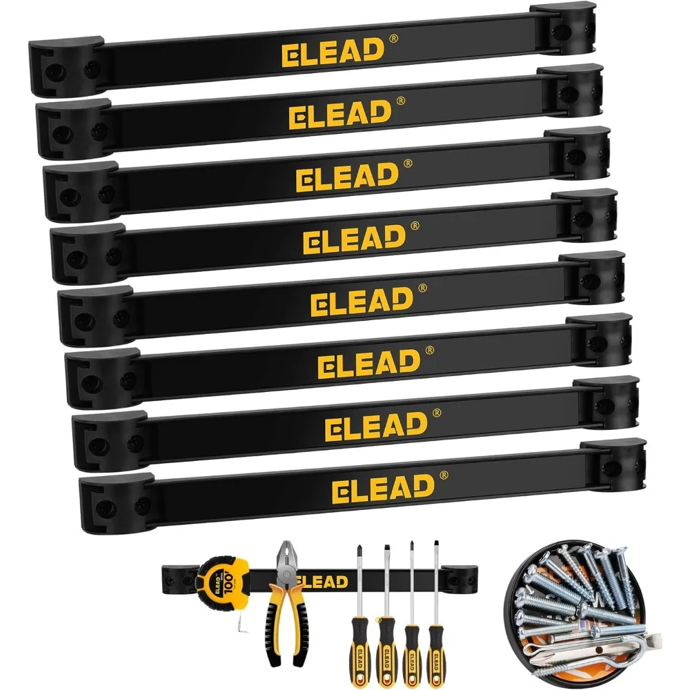 9 Piece 12 Inch Magnetic Tool Holder Wall Mount Rack for Garage Workbench Van Storage Strip
9 Piece 12 Inch Magnetic Tool Holder Wall Mount Rack for Garage Workbench Van Storage Strip