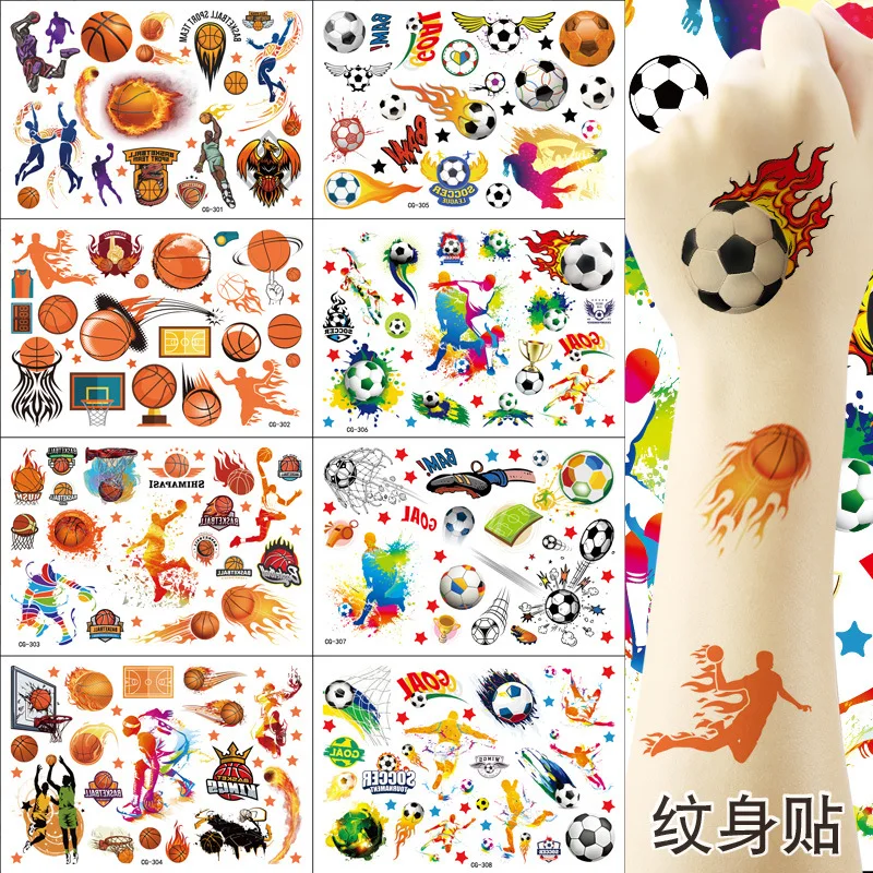 1Pcs New Children Football Soccer Fan Fake Tattoo Sticker Temporary Basketball Tattoo Sticker Sleeves Waterproof Man Kid Gift
1Pcs New Children Football Soccer Fan Fake Tattoo Sticker Temporary Basketball Tattoo Sticker Sleeves Waterproof Man Kid Gift