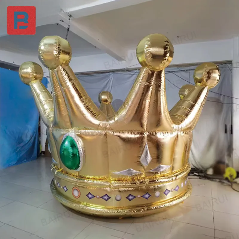 Надувные короны, в нескольких стилях, золотые, с выдувными устройствами, реквизит для украшения квадратного торгового центра на открытом воздухе.
Надувные короны, в нескольких стилях, золотые, с выдувными устройствами, реквизит для украшения квадратного торгового центра на открытом воздухе.