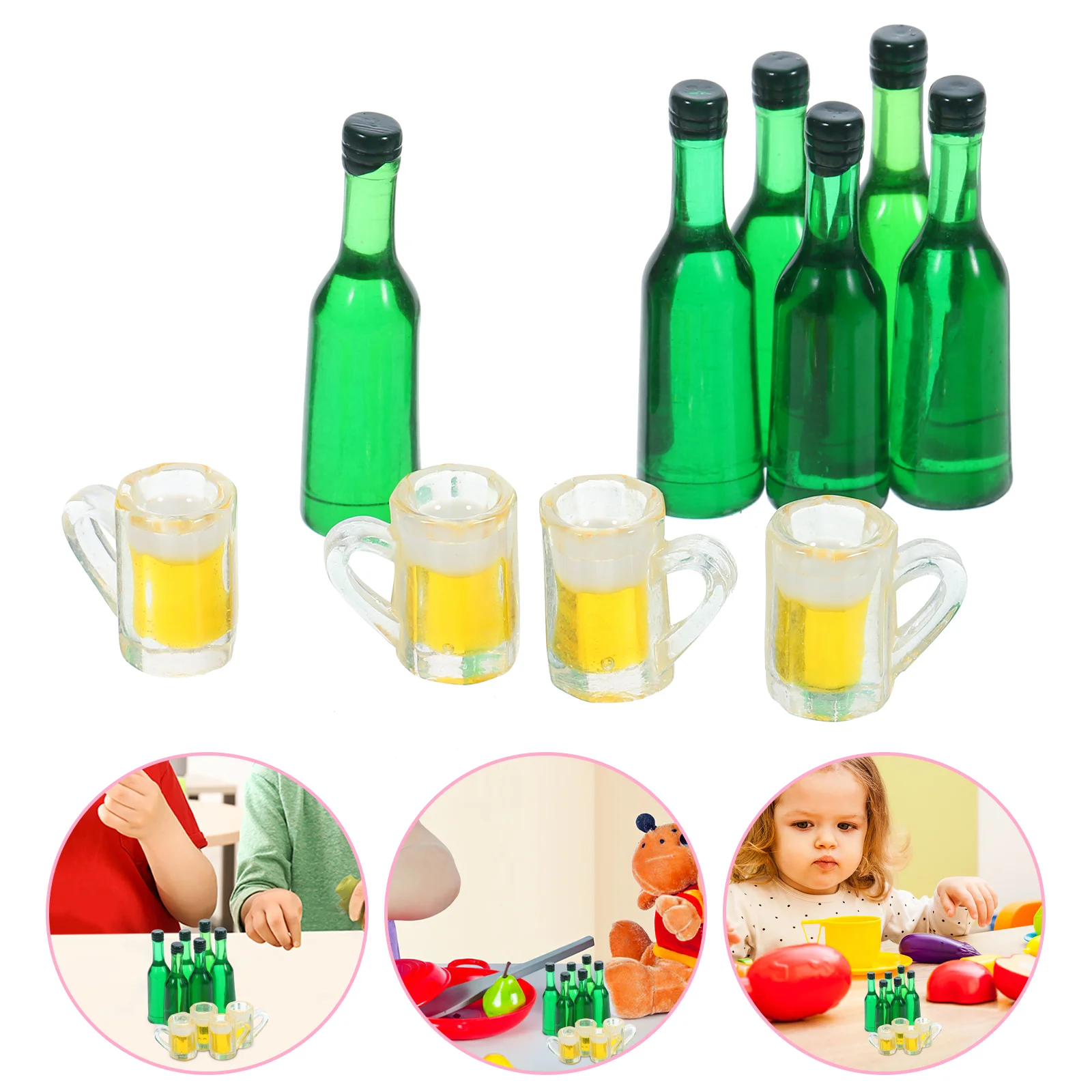 Miniature Food and Play Beer Glasses House Landscape Adornments Resin Mugs Decorations
Miniature Food and Play Beer Glasses House Landscape Adornments Resin Mugs Decorations