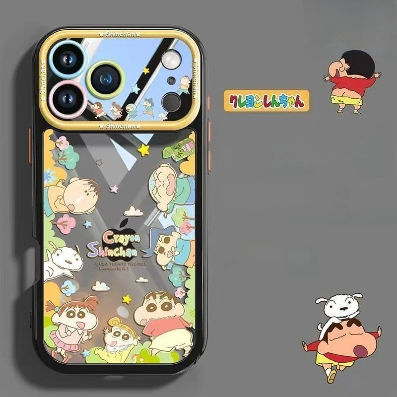 For IPhone 17 Pro Max Case Iphone 17Air 16Pro Cartoon Crayon Shin-chan Case Apple 15 14Plus Transparent Cover Apple13 Phone Case
For IPhone 17 Pro Max Case Iphone 17Air 16Pro Cartoon Crayon Shin-chan Case Apple 15 14Plus Transparent Cover Apple13 Phone Case