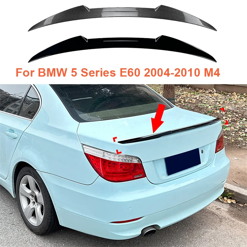 ABS Rear Roof Spoilers Wing For BMW 5 Series E60 2004 - 2010 M4 Car Tail Tailgate Splitter Trunk Spoiler Lip HIGH KICK DUCKBILL
ABS Rear Roof Spoilers Wing For BMW 5 Series E60 2004 - 2010 M4 Car Tail Tailgate Splitter Trunk Spoiler Lip HIGH KICK DUCKBILL