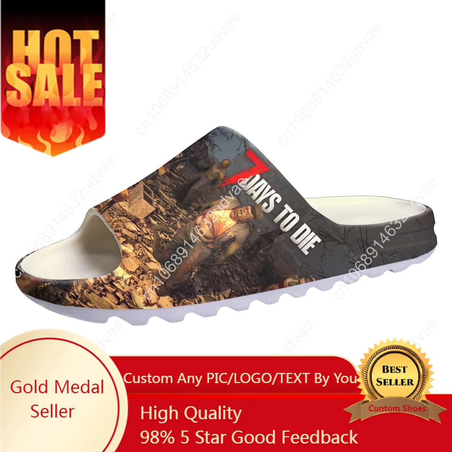 7 Days to Die Custom Made Soft Sole Sllipers Home Clogs Step On Water Shoes Mens Womens Teenager Bathroom Beach Step In Slliper
7 Days to Die Custom Made Soft Sole Sllipers Home Clogs Step On Water Shoes Mens Womens Teenager Bathroom Beach Step In Slliper