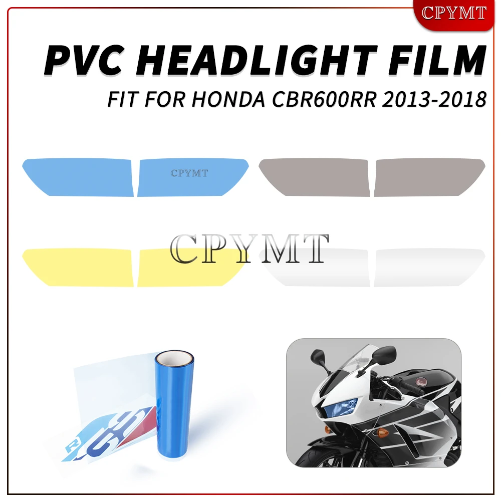Motorcycle HeadLight Film PVC Film Sticker Transparent protective sticker accessories Fit For Honda CBR600RR CBR600 RR 2013-2018
Motorcycle HeadLight Film PVC Film Sticker Transparent protective sticker accessories Fit For Honda CBR600RR CBR600 RR 2013-2018