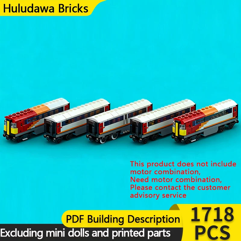 City Car Model MOC Building Bricks Class 442 Electric EMU Train Modular Technology Gifts Holiday Assemble Children Toys Suit
City Car Model MOC Building Bricks Class 442 Electric EMU Train Modular Technology Gifts Holiday Assemble Children Toys Suit