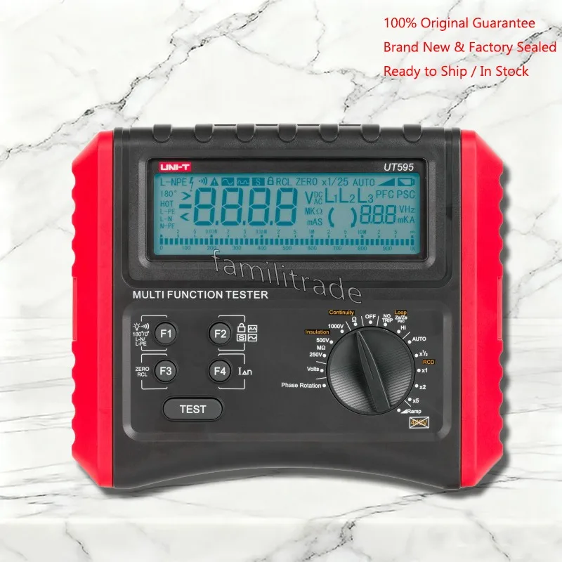 1PC NEW UNI-T UT595 Voltage Resistance Loop Phase Consequence Impedance RCD Electrica In Stock Original Box#familitrade
1PC NEW UNI-T UT595 Voltage Resistance Loop Phase Consequence Impedance RCD Electrica In Stock Original Box#familitrade