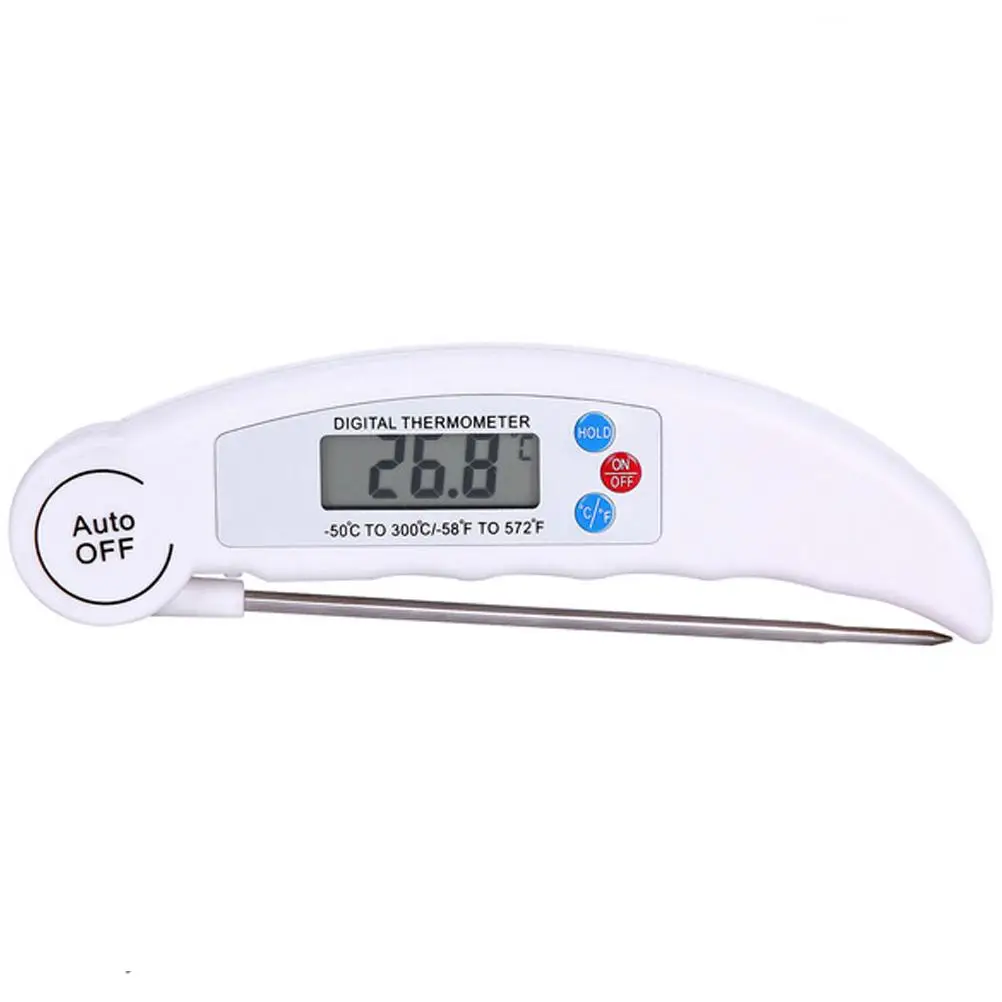 Folding Dustproof Thermometer 300℃ 572℉ Digital Stainless Steel Barbecue Digital Thermometer BBQ Kitchen Tool Temperature Gauge
Folding Dustproof Thermometer 300℃ 572℉ Digital Stainless Steel Barbecue Digital Thermometer BBQ Kitchen Tool Temperature Gauge