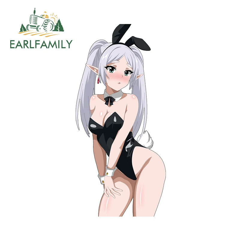 EARLFAMILY 13 см × 6,1 см Frienren Bunny Girl дизайн автомобильные наклейки сексуальные милые мультяшные наклейки солнцезащитный крем водостойкий автомобильный Стайлинг
EARLFAMILY 13 см × 6,1 см Frienren Bunny Girl дизайн автомобильные наклейки сексуальные милые мультяшные наклейки солнцезащитный крем водостойкий автомобильный Стайлинг