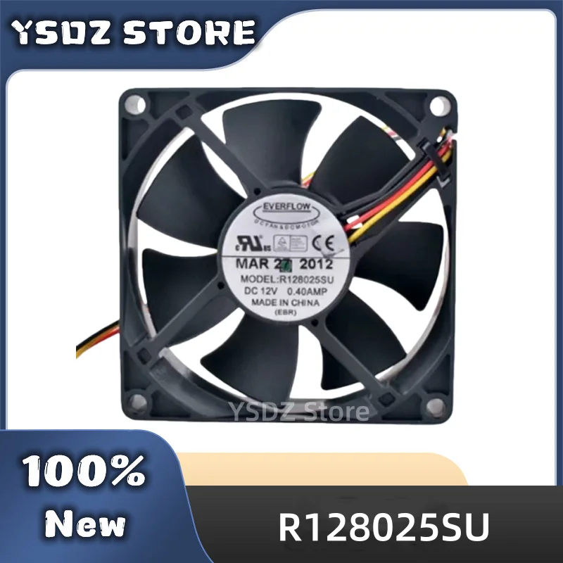 R128025SU 3-wire DC12V 0.4AMP 80*80*25MM For EVERFLOW New Original Cooling fan Fast Shipping
R128025SU 3-wire DC12V 0.4AMP 80*80*25MM For EVERFLOW New Original Cooling fan Fast Shipping