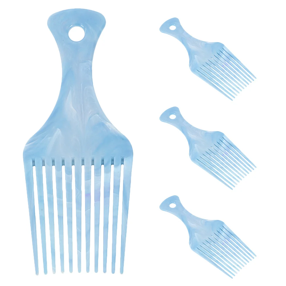 4Pcs Wide Tooth Hair Styling Tool Hair Grooming Combs Large Teeth Plastic Detangler Barber Hairstyling Accessories
4Pcs Wide Tooth Hair Styling Tool Hair Grooming Combs Large Teeth Plastic Detangler Barber Hairstyling Accessories
